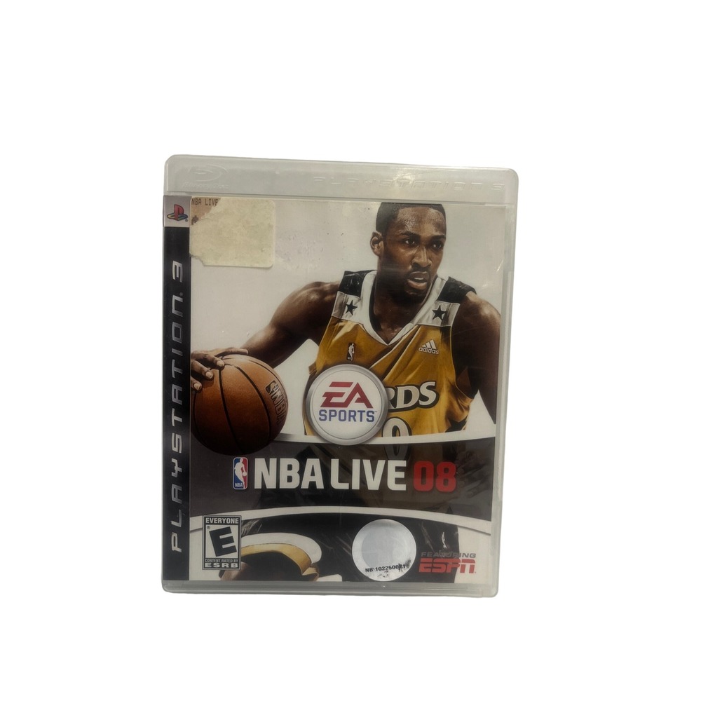 NBA Live 08 Sony PlayStation 3 PS3 Game EA Sports Gilbert Arenas Complete CIB
